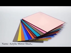 Hoja de acrílico con espejo